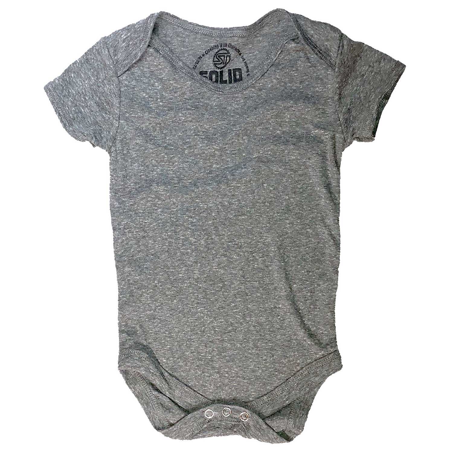 Baby Solid Threads Onesie