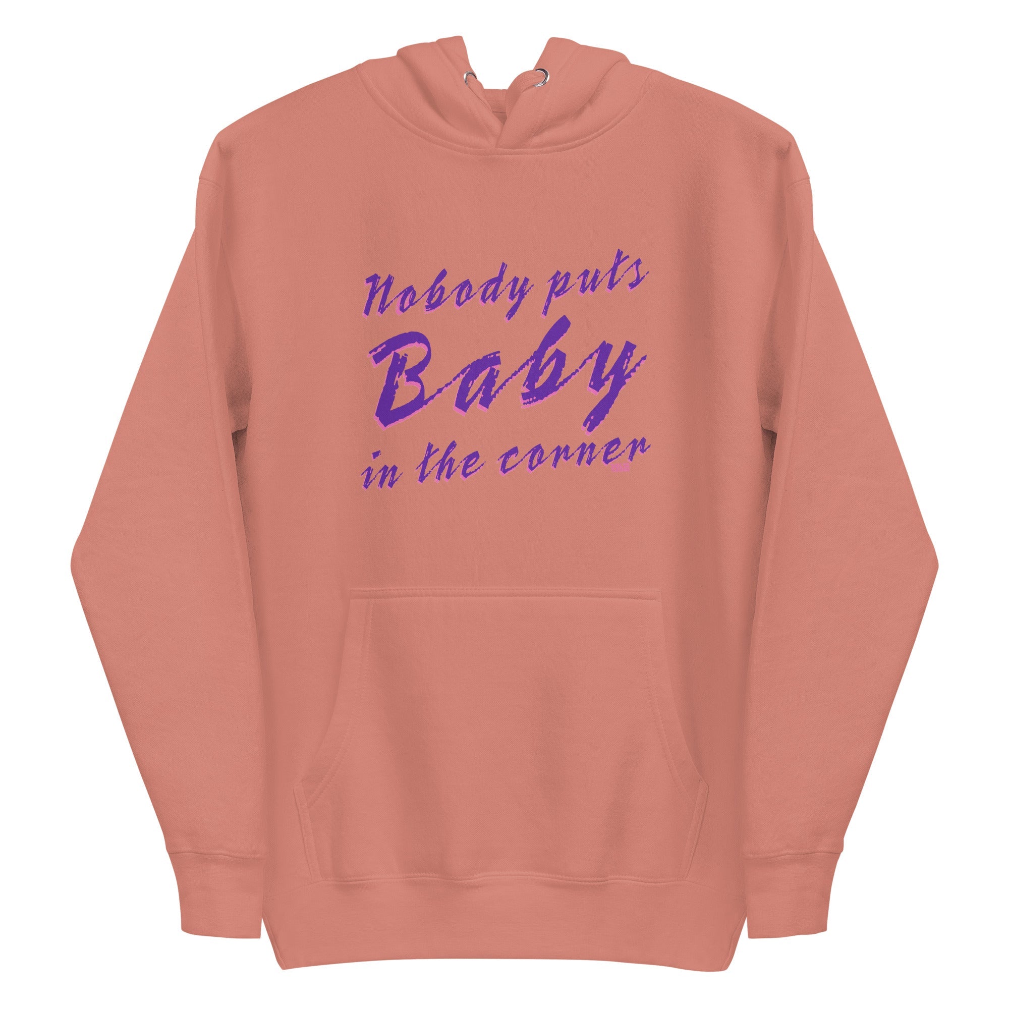 Nobody Puts Baby In The Corner Vintage Classic Pullover Hoodie | Retro 80S Movie Fleece | Solid Threads