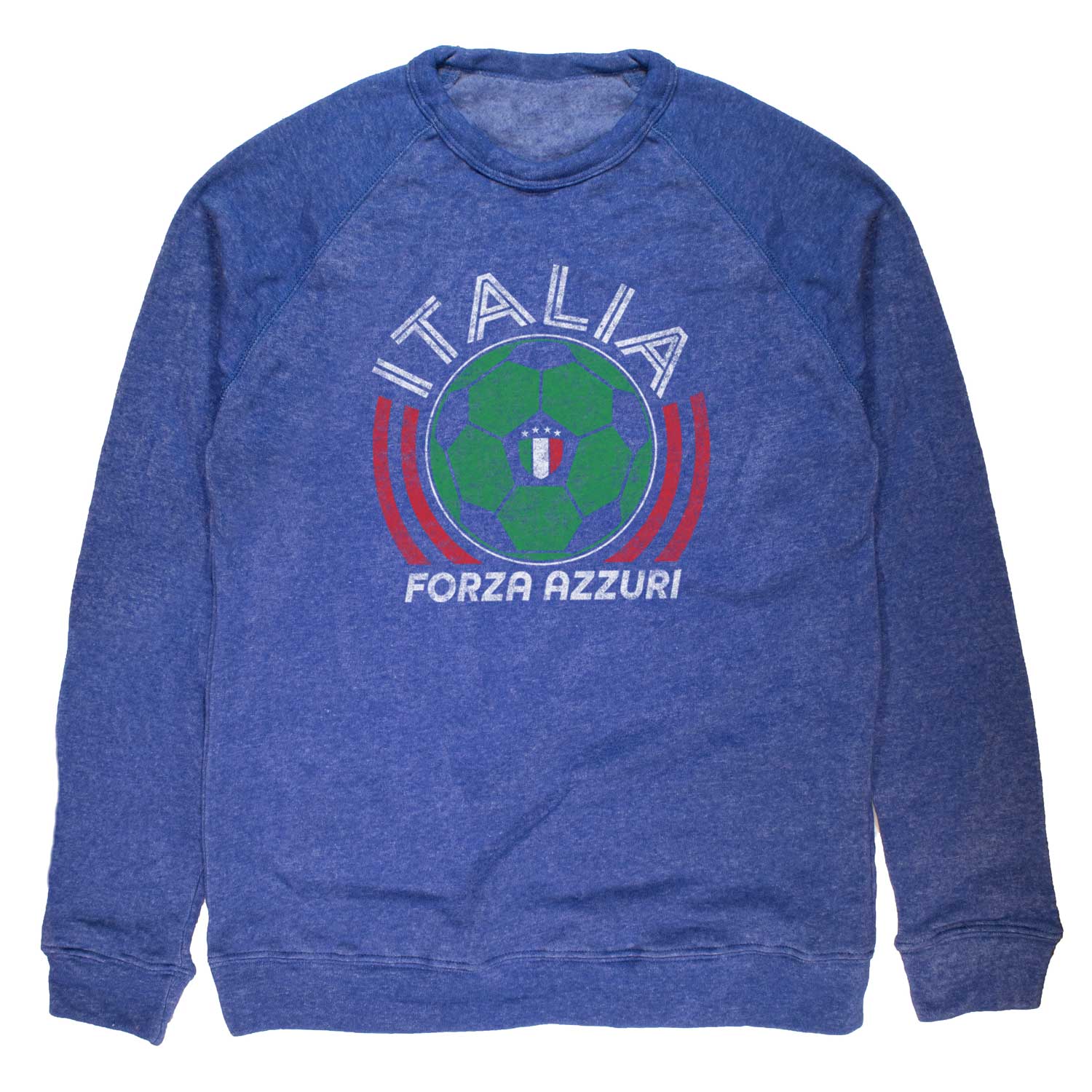 Unisex Italy National Soccer Team Fleece Crewneck