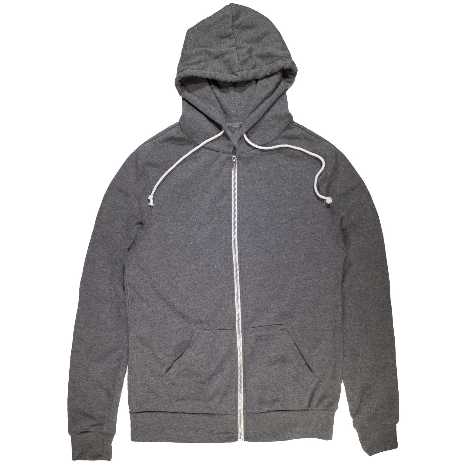 Extra Soft Zip Up Hoodie | Ethically Sourced USA Made Fleece Sweatshirt | SOLID THREADS